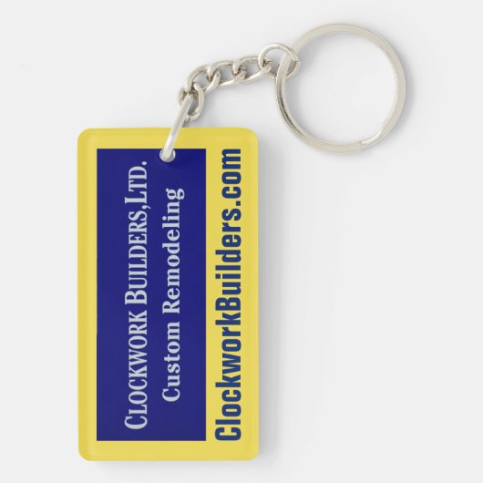 Clockworkビルダー キーホルダー (裏面)