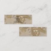 Clockwork名刺 スキニー名刺 (正面/裏面)