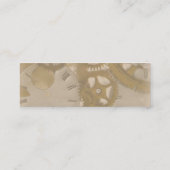 Clockwork名刺 スキニー名刺 (裏面)