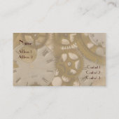 Clockwork名刺 名刺 (裏面)