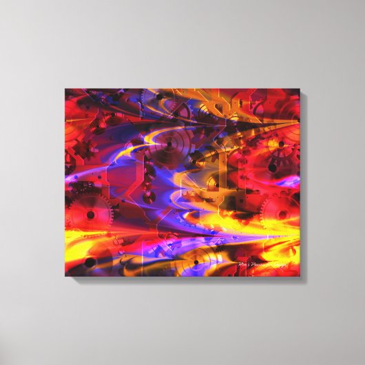 Clockwork 2キャンバスプリント キャンバスプリント (正面)