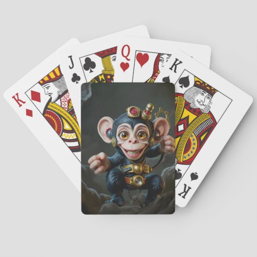 Clockwork Cavekeeper – The Whispering Monkey  トランプ (裏面)