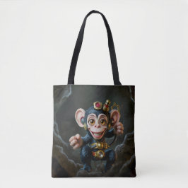 Clockwork Cavekeeper – The Whispering Monkey トートバッグ