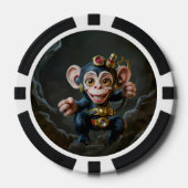 Clockwork Cavekeeper – The Whispering Monkey ポーカーチップ (正面)