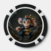 Clockwork Cavekeeper – The Whispering Monkey ポーカーチップ (裏面)