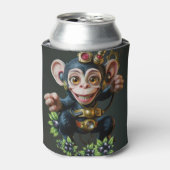Clockwork Cavekeeper – The Whispering Monkey 缶クーラー (缶正面)