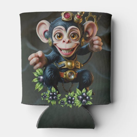 Clockwork Cavekeeper – The Whispering Monkey 缶クーラー (裏面)
