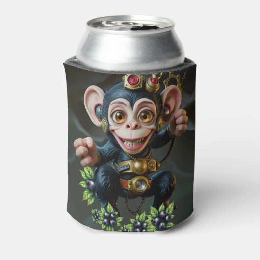 Clockwork Cavekeeper – The Whispering Monkey 缶クーラー (缶裏面)