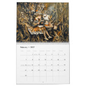 Clockwork Creatures – A Steampunk Woodland Tale カレンダー (2月 2027)