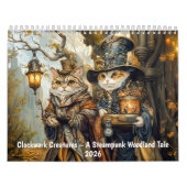 Clockwork Creatures – A Steampunk Woodland Tale 20 カレンダー (カバー)