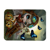 "Clockwork Dragonling"フレックスマグネット マグネット (横)