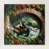 Clockwork Rabbit Through the Rose Gate ジグソーパズル (横)