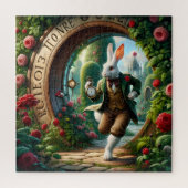 Clockwork Rabbit Through the Rose Gate ジグソーパズル (縦)