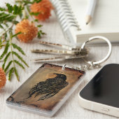 Clockwork Ravenビジネス キーホルダー (正面右)