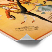 CLODOCHE劇団サーカスフランスのアクトヴォードヴィルポスター ポスター (角)