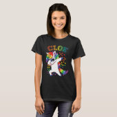 Cloe Dabbing Unicorn Tシャツ (正面フル)