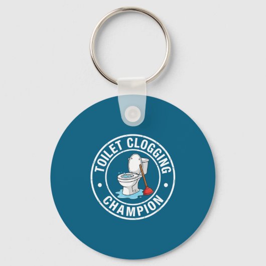 Clogging Champion Toilet Apparel キーホルダー (正面)