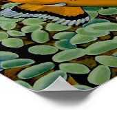 Clognfish in Frogspawn Coral ポスター (角)