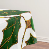 Cloisonne Art Christmas Lights and Holly テーブルクロス (インサイチュ)