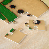 Cloisonne Art Whimsical Forest Classic Christmas ジグソーパズル (側面)