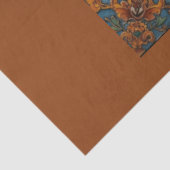 Cloisonne Frog on Lily Pad Tissue & Decoupage Pape 薄葉紙 (詳細)