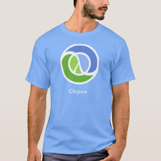 Clojure Tの大きいロゴ Tシャツ