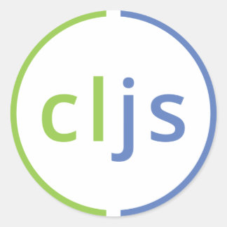 ClojureScript Sticker ラウンドシール