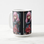 Clone Cyborg Girl コーヒーマグカップ (正面左)