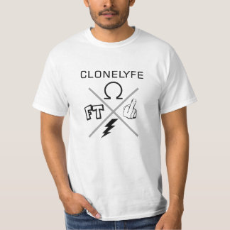 CloneLyfeの価値Tシャツ Tシャツ