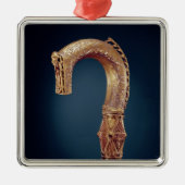 Clonmacnoiseの司教杖、郡オファリーのバイキングの年齢 メタルオーナメント (正面)