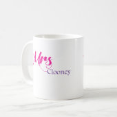 Clooney未来の夫人 コーヒーマグカップ (正面左)