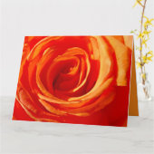 Close Brightバラ カード (黄色い花)