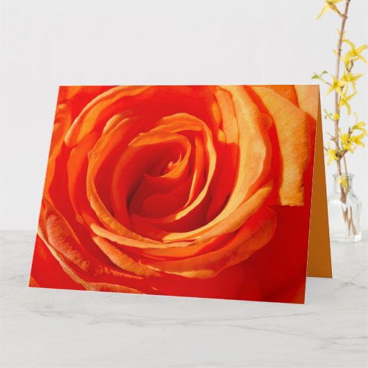 Close Brightバラ カード (黄色い花)