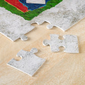 Close Enough Jigsawパズル-抽象芸術アート ジグソーパズル (側面)