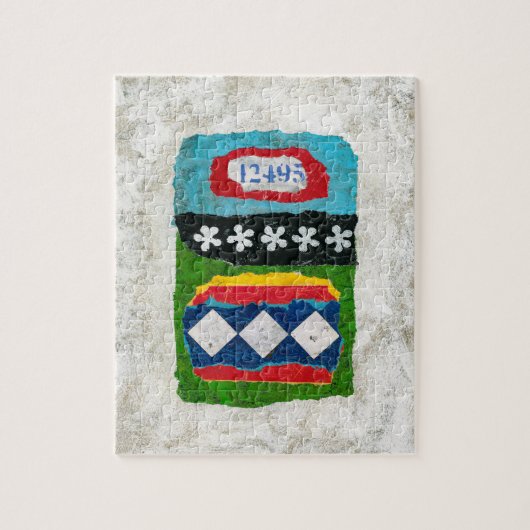 Close Enough Jigsawパズル-抽象芸術アート ジグソーパズル (縦)