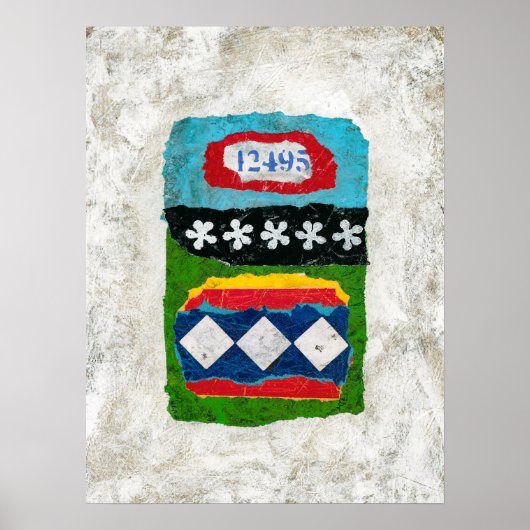 Close Enough Poster Wall Art - Art抽象芸術 ポスター (正面)