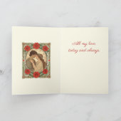 Close Enough To Feel Forever Art Nouveau  カード (内部)