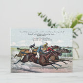 Close Finish Derby招待状 招待状 (スタンド正面)