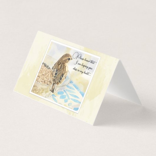 Close in my heart... Sympathy / Thinking of You (正面)