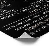 Close Shave、メンズ・理容師広告 ポスター (角)