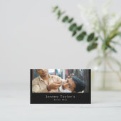 Close Shave、Men's理容師 名刺 (スタンド正面)