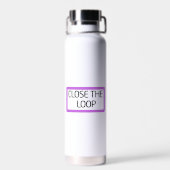 Close the Loop | 断熱水ボトル ウォーターボトル (背面)