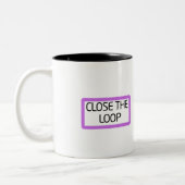 Close the Loop | Ceramic ツートーンマグカップ (左)