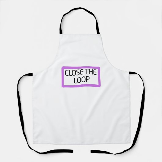 Close the Loop | Heavy Canvas Work Apron エプロン (正面)