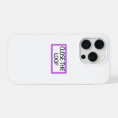 Close the Loop | Heavy-Duty iPhone iPhoneケース (裏面横)