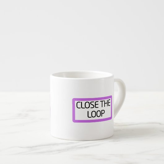 Close the Loop | Premium Espresso Cup エスプレッソカップ (正面右)