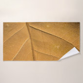 Close-up abstract dry leaf texture backgroundabstr バスタオル (バスタオル)