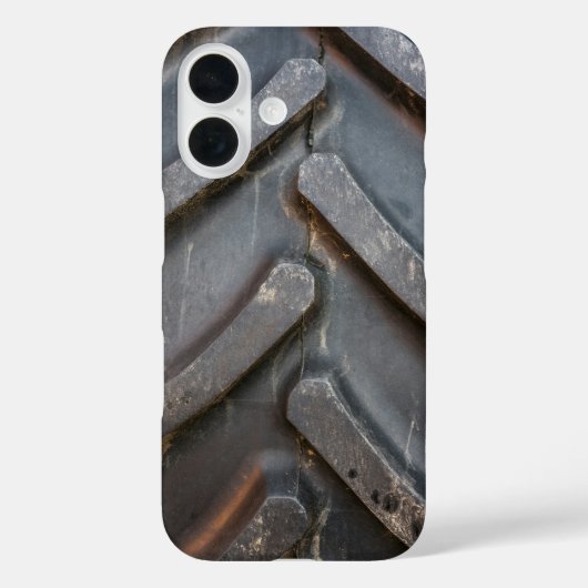 Close-Up of Tractor Tire Tread Case-Mate iPhoneケース (裏面)