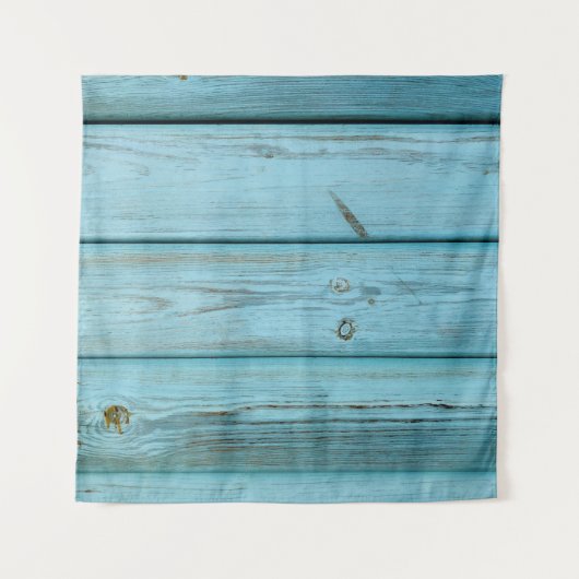 Close-up photo of green planks タペストリー (正面)