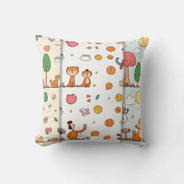 Close-Up Portrait of a Sweet-Faced Dog クッション